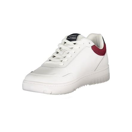 Sneaker da uomo Tommy Hilfiger in poliuretano bianche
