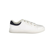 Baskets Tommy Hilfiger en Polyuréthane Blanc pour Femme