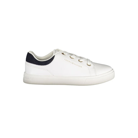 Baskets Tommy Hilfiger en Polyuréthane Blanc pour Femme