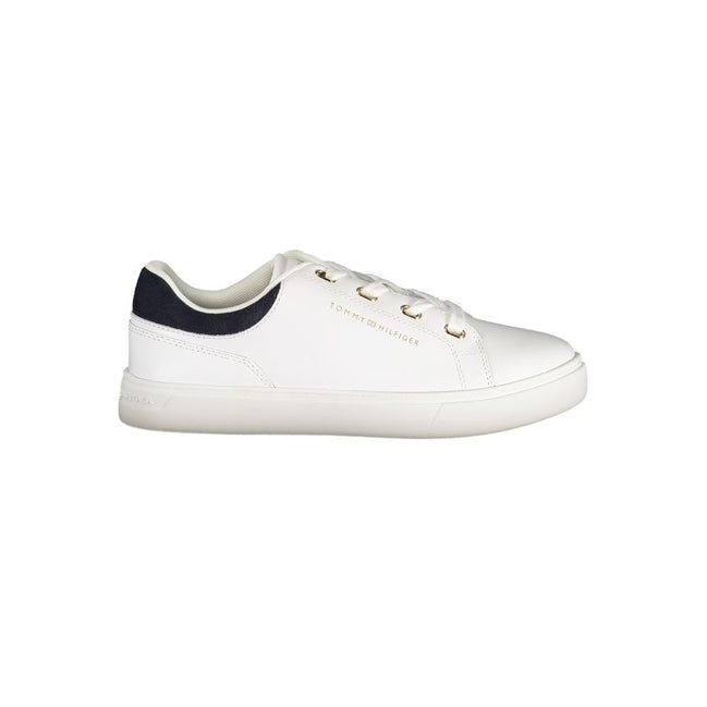 Baskets Tommy Hilfiger en Polyuréthane Blanc pour Femme