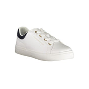 Baskets Tommy Hilfiger en Polyuréthane Blanc pour Femme