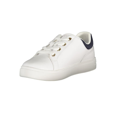 Baskets Tommy Hilfiger en Polyuréthane Blanc pour Femme