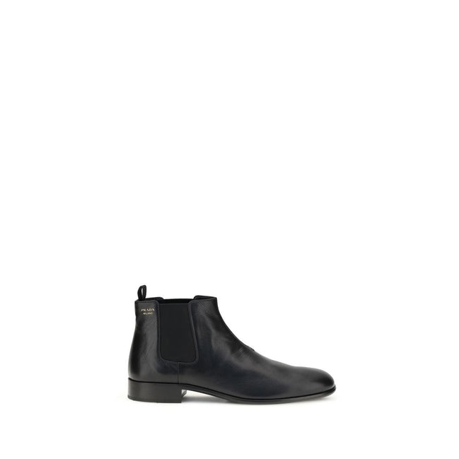 Prada Black Ankle Boots