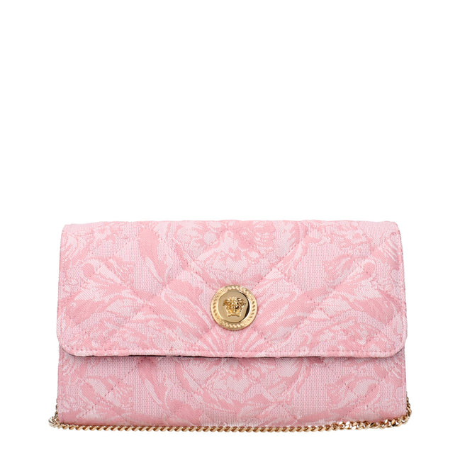 Versace Pink Clutch Bag
