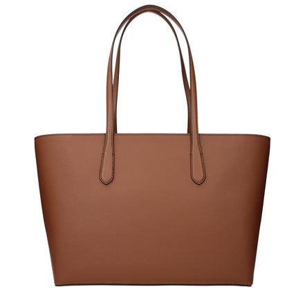 Michael Kors Brown Leather Shoulder Bag