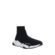 Baskets de sport Balenciaga en polyester noir