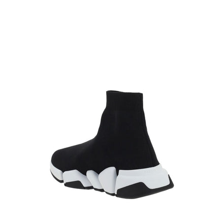Baskets de sport Balenciaga en polyester noir