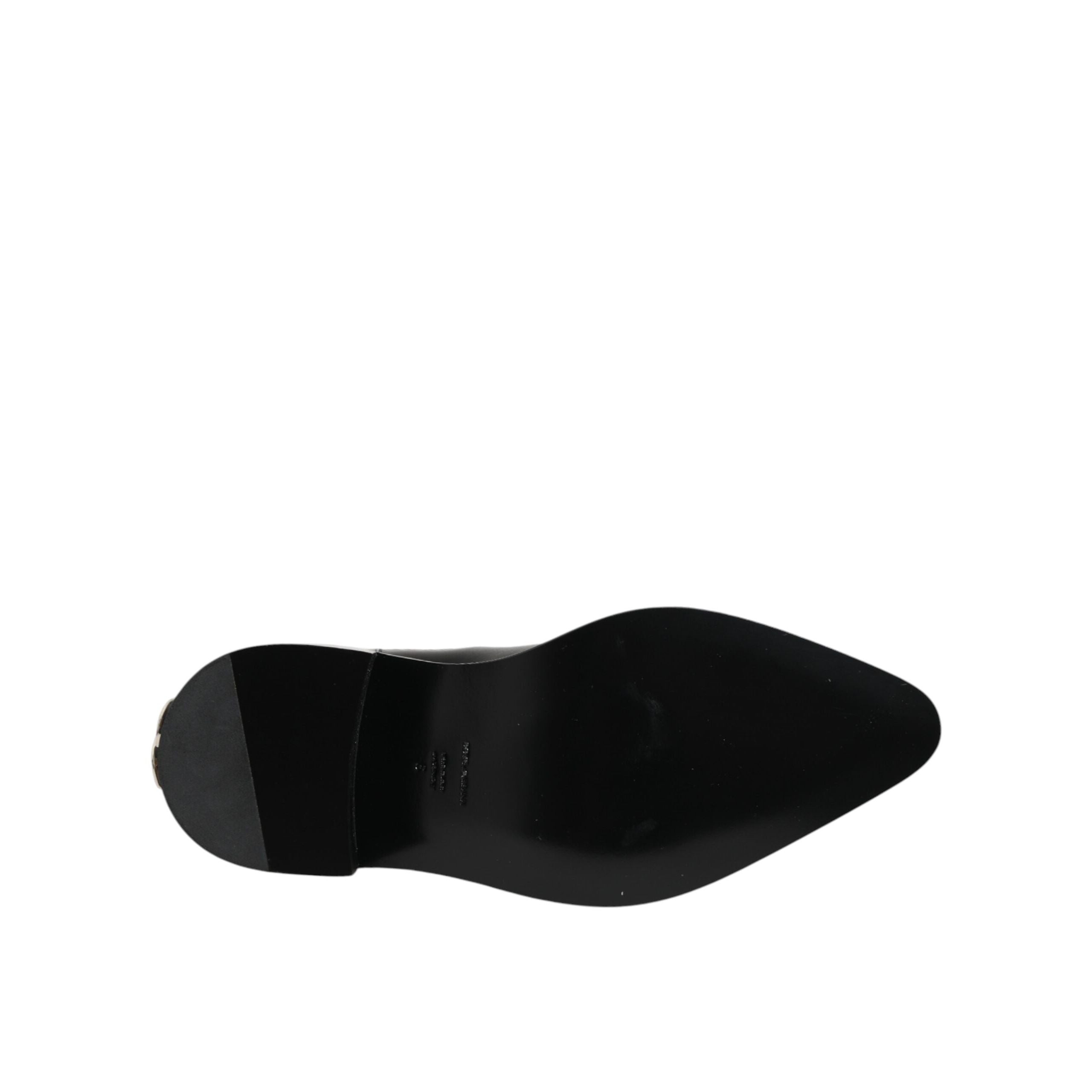 Chaussures Bottines Courtes Cheville Chelsea cloutées noires Dolce & Gabbana