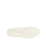 Dolce & Gabbana White Leather Heart Embellished Sneakers