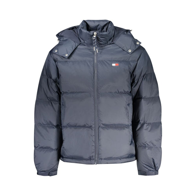 Giacca da uomo Tommy Hilfiger in poliestere blu