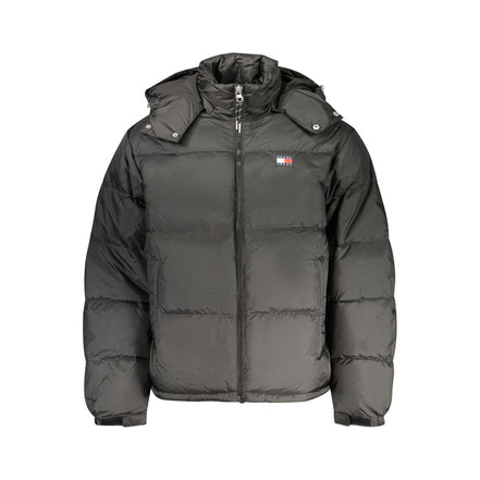 Blouson noir en polyester Tommy Hilfiger pour homme