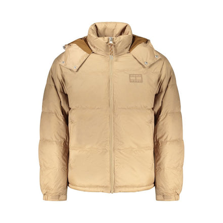 Giacca da uomo Tommy Hilfiger in poliestere beige
