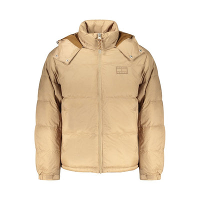 Giacca da uomo Tommy Hilfiger in poliestere beige