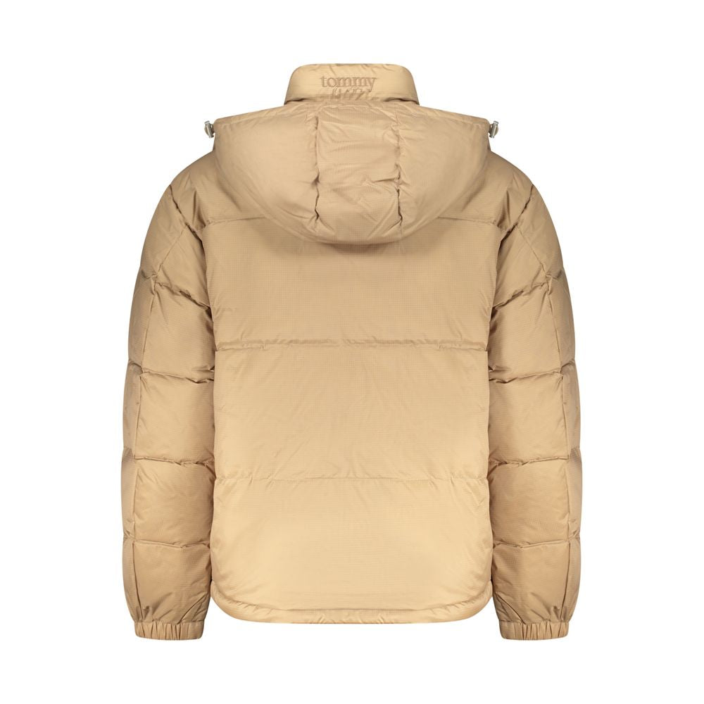 Giacca da uomo Tommy Hilfiger in poliestere beige
