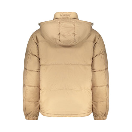 Giacca da uomo Tommy Hilfiger in poliestere beige