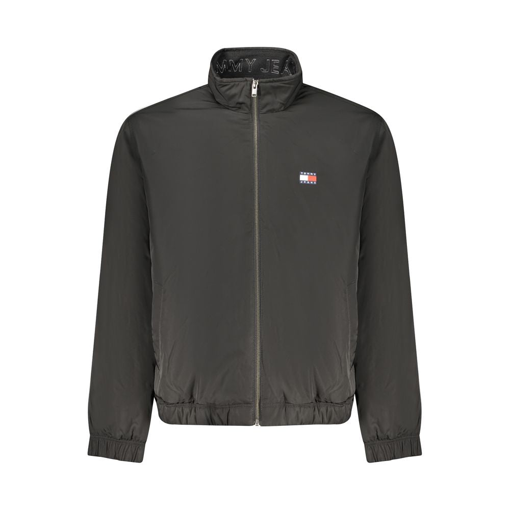Giacca da uomo Tommy Hilfiger in poliestere nero