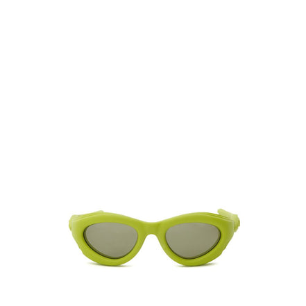 Occhiali da sole Bottega Veneta in acetato giallo