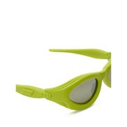 Occhiali da sole Bottega Veneta in acetato giallo
