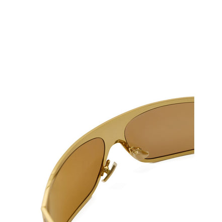 Bottega Veneta Gold Sunglasses