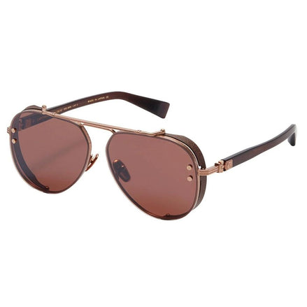 Lunettes de soleil Balmain multicolores en acier inoxydable