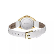 Montre habillée Hugo Boss en acier inoxydable blanc
