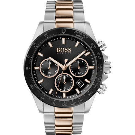 Montre de soirée Hugo Boss en acier inoxydable gris