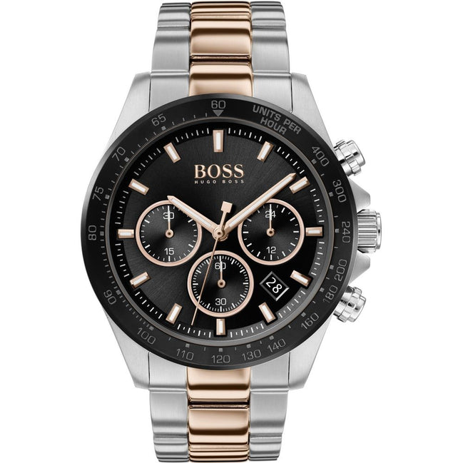 Montre de soirée Hugo Boss en acier inoxydable gris