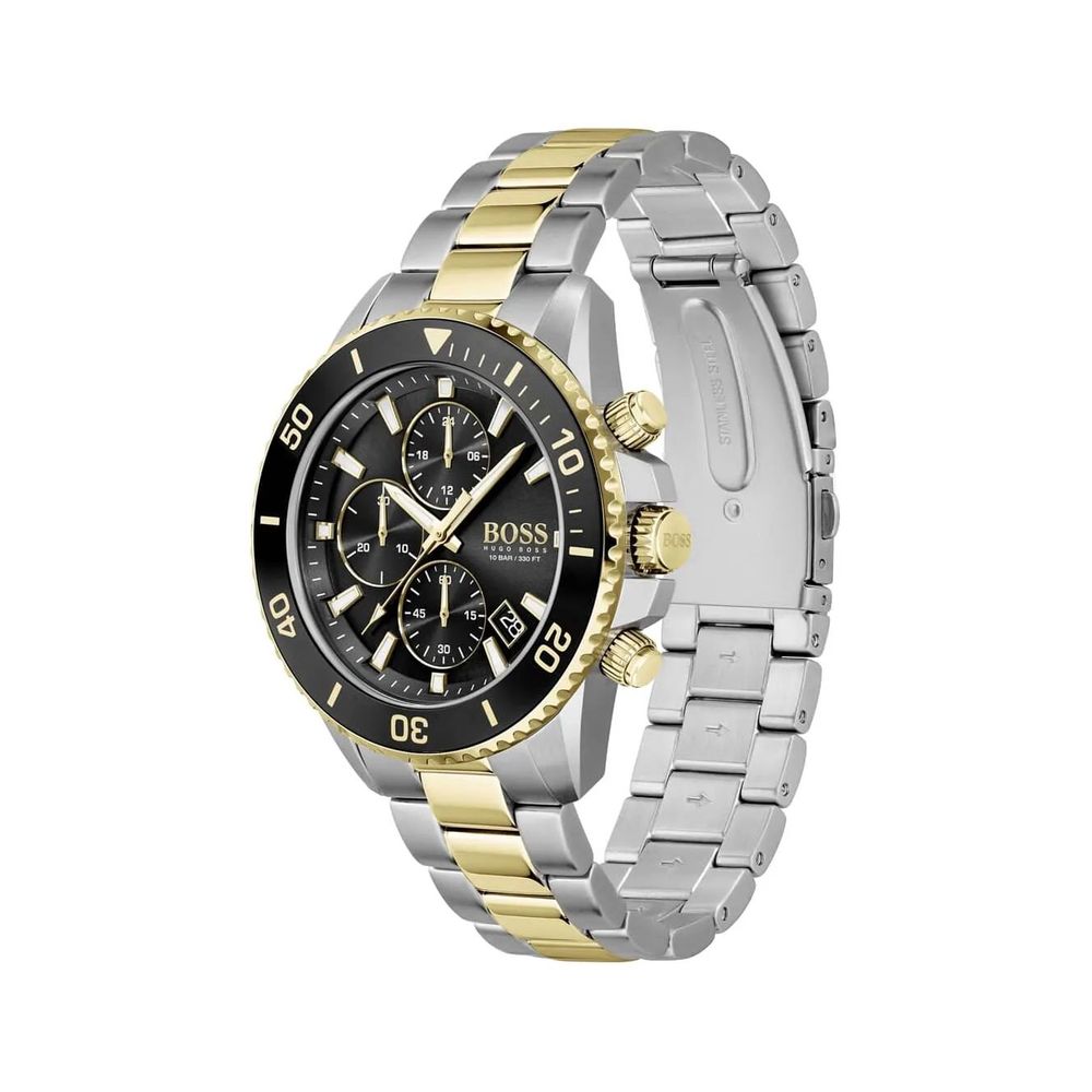 Hugo Boss Grey Stainless Steel Sport Watch