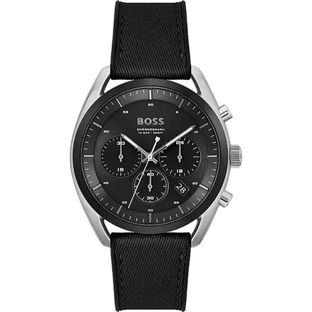 Orologio Hugo Boss da donna in sintetico nero