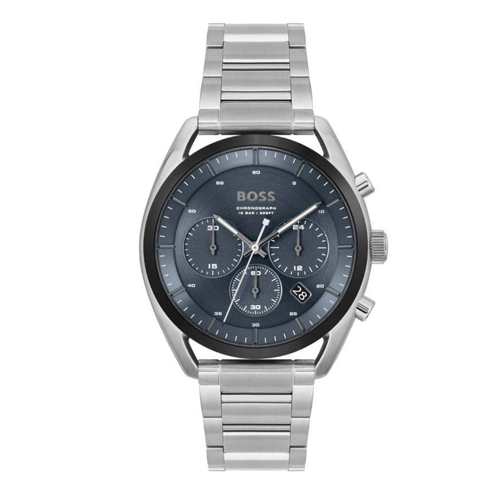 Montre de soirée Hugo Boss en acier inoxydable gris