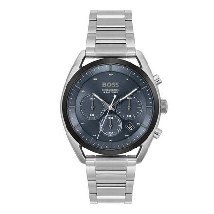 Montre de soirée Hugo Boss en acier inoxydable gris