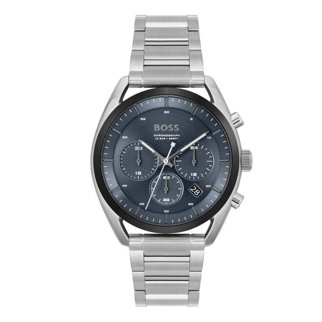 Montre de soirée Hugo Boss en acier inoxydable gris