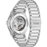 Montre de soirée Hugo Boss en acier inoxydable gris