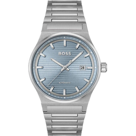Montre de soirée Hugo Boss en acier inoxydable gris