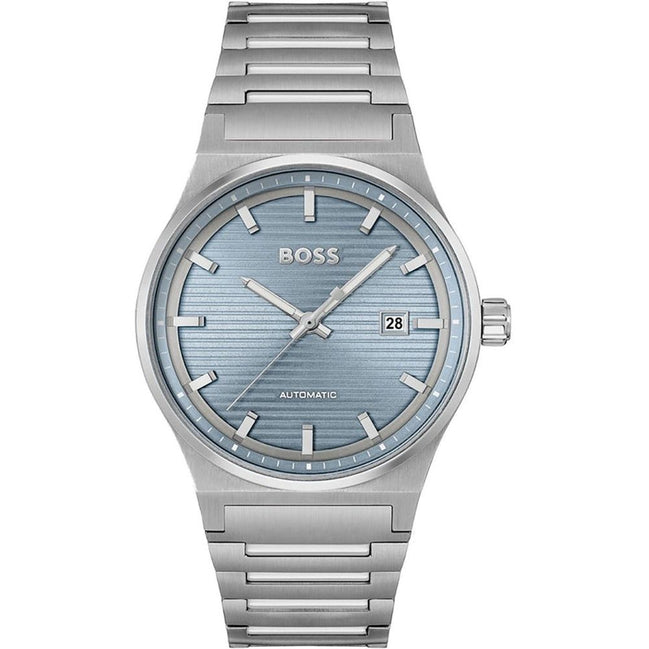 Montre de soirée Hugo Boss en acier inoxydable gris