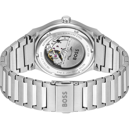 Montre de soirée Hugo Boss en acier inoxydable gris