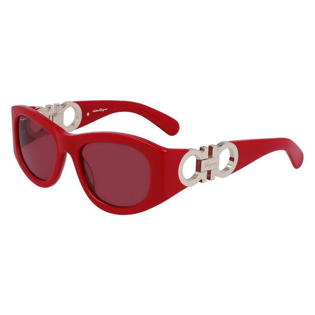 Occhiali da sole Ferragamo in acetato multicolore