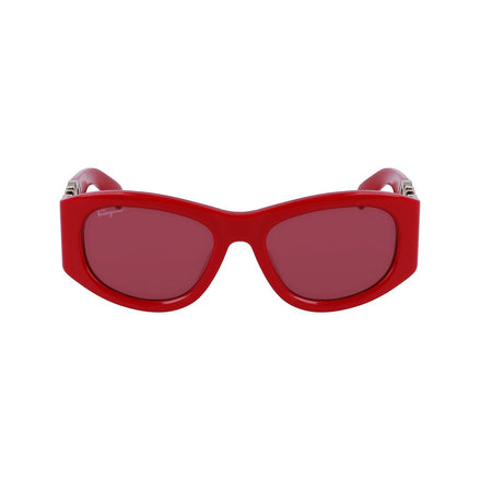 Lunettes de soleil Ferragamo en acétate multicolore