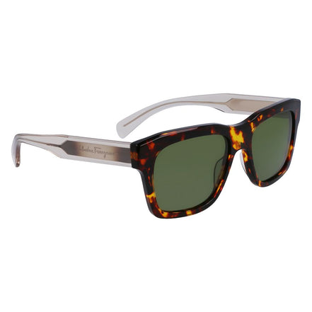 Occhiali da sole Ferragamo marrone in acetato