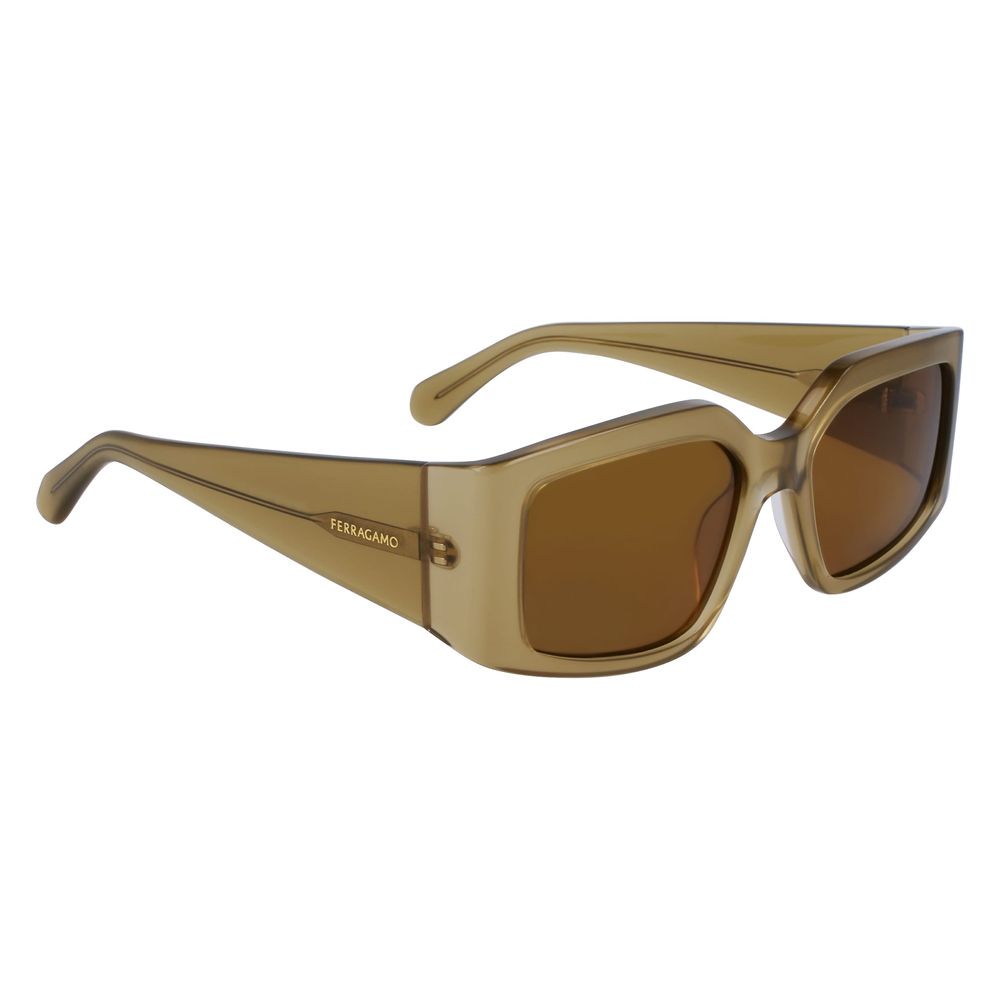 Occhiali da sole Ferragamo bicolore in acetato