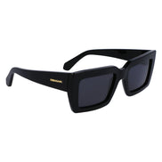 Occhiali da sole Ferragamo neri in acetato