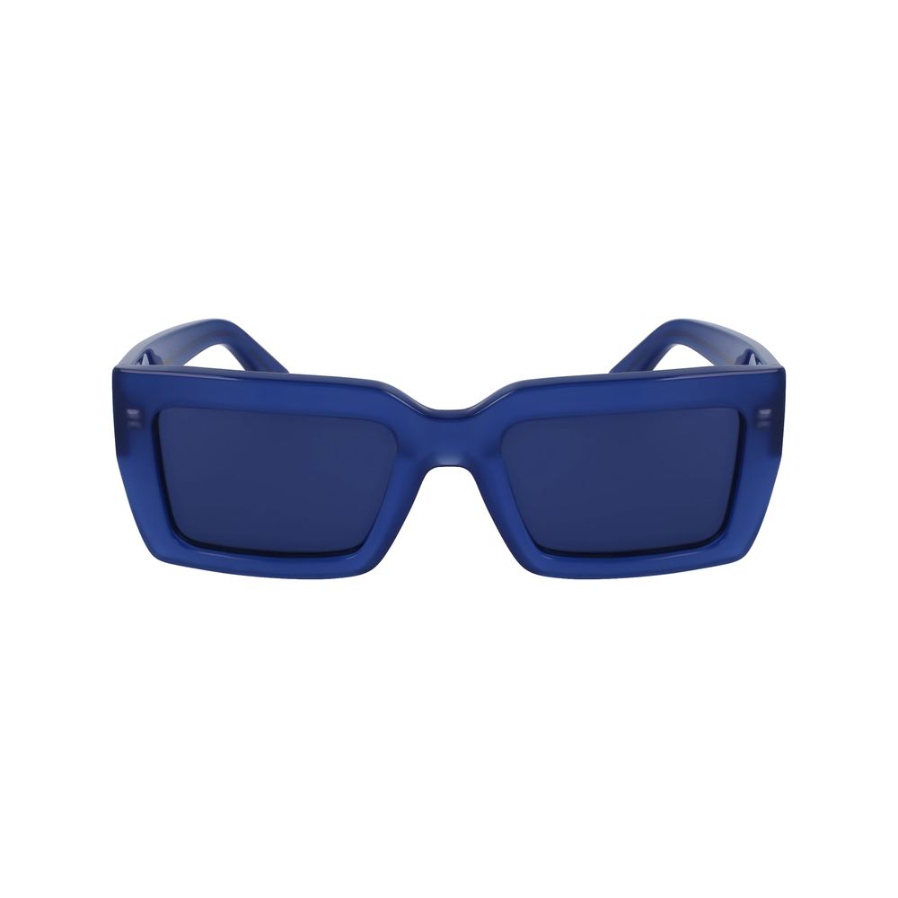 Occhiali da sole Ferragamo in acetato blu