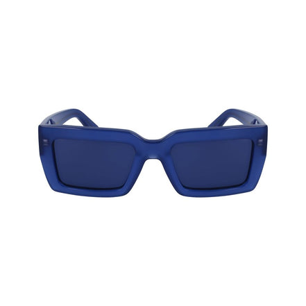 Occhiali da sole Ferragamo in acetato blu