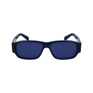 Occhiali da sole Ferragamo in acetato blu