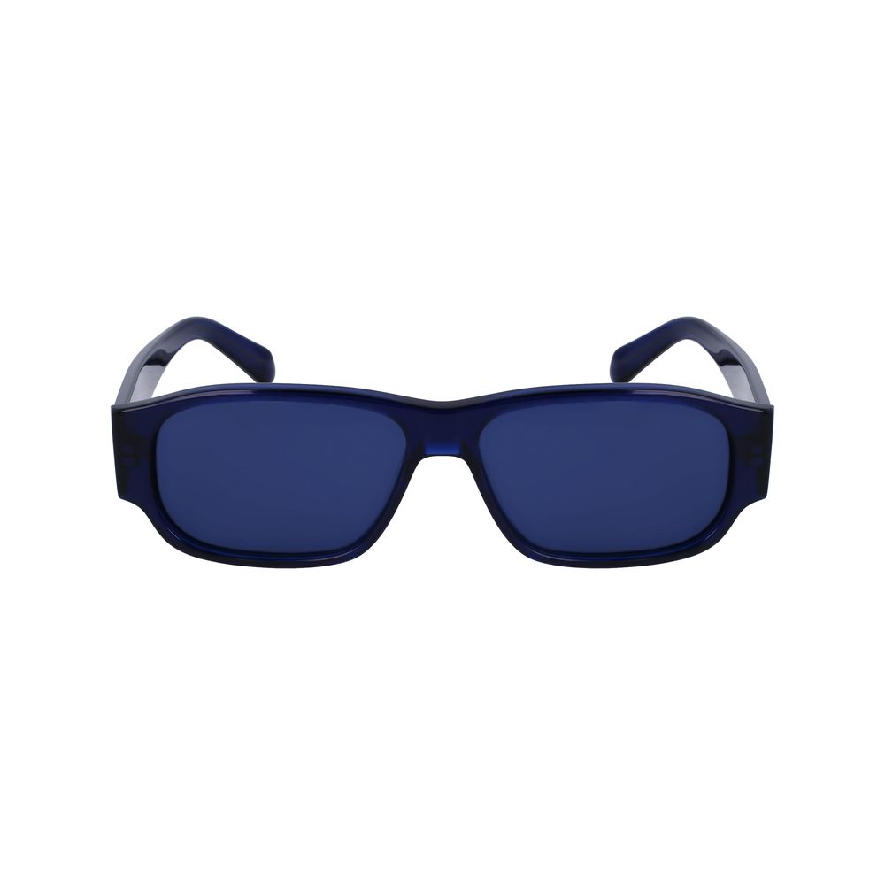 Occhiali da sole Ferragamo in acetato blu