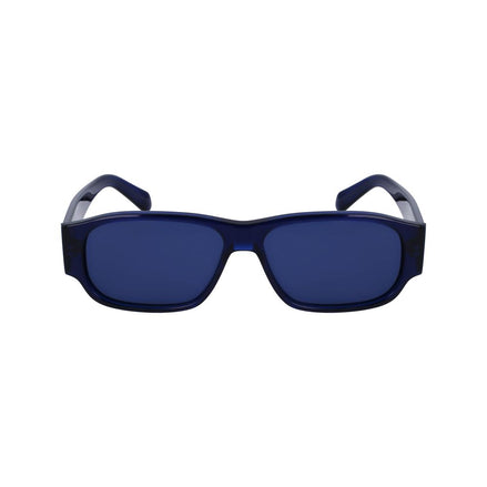 Lunettes de soleil Ferragamo en acétate bleu