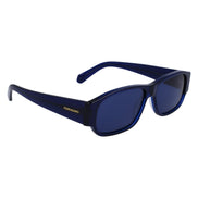 Occhiali da sole Ferragamo in acetato blu