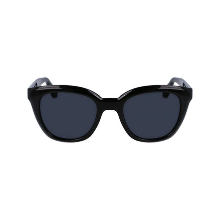 Lunettes de soleil injectées noires Ferragamo
