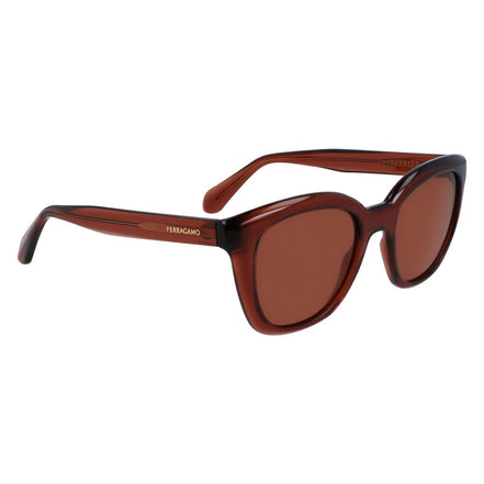 Ferragamo Brown Sunglasses