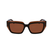 Occhiali da sole Ferragamo marrone in acetato